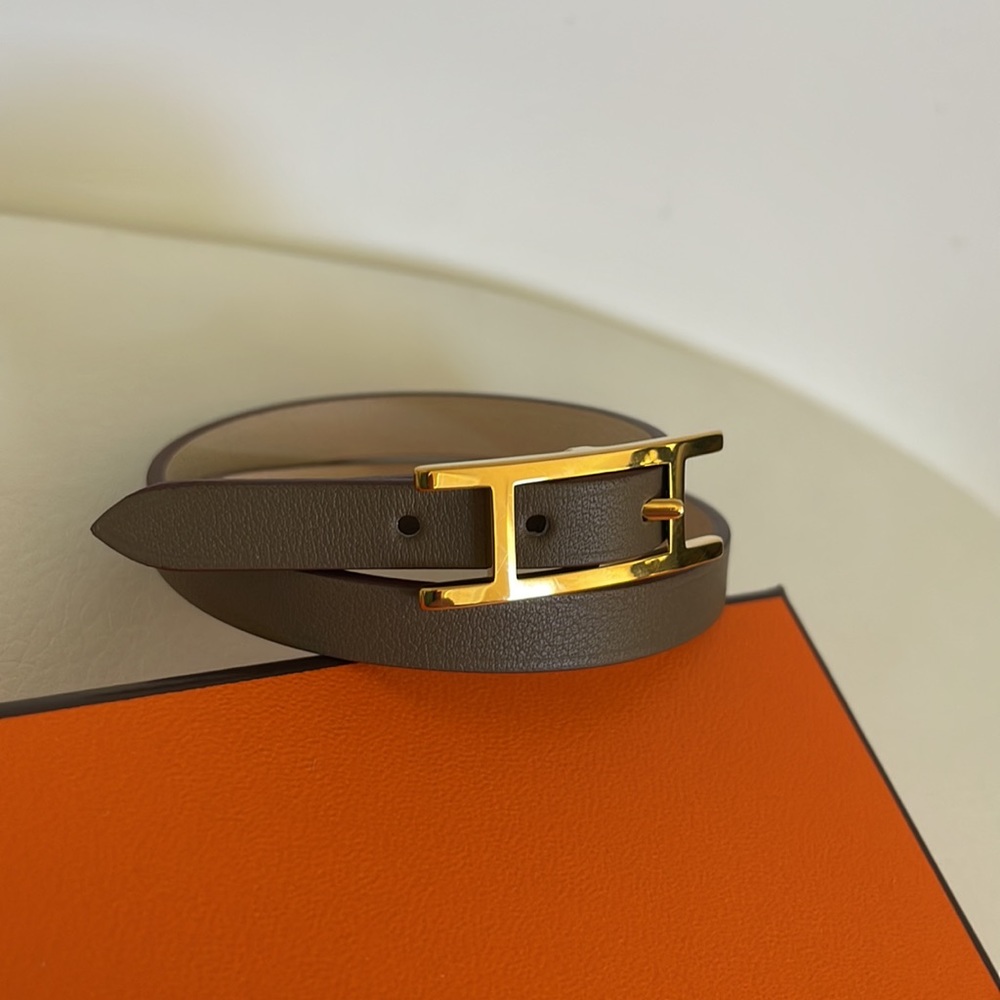 Hermes Behapi Double Tour Bracelet - image 4